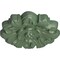 Ekena Millwork Emery Leaf Ceiling Medallion, Hand-Painted Athenian Green, 7 5/8"OD x 1"P CM07EMAGF - alternate 5